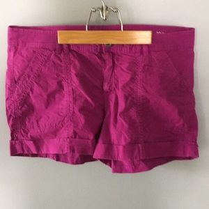 A.n.a purple shorts Sz 33/16